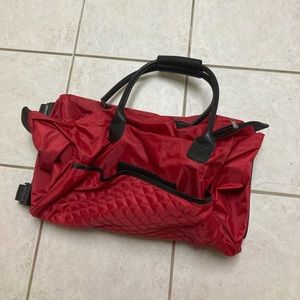 Red Rolling Lightweight Bag